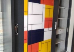 Lacquered Glass